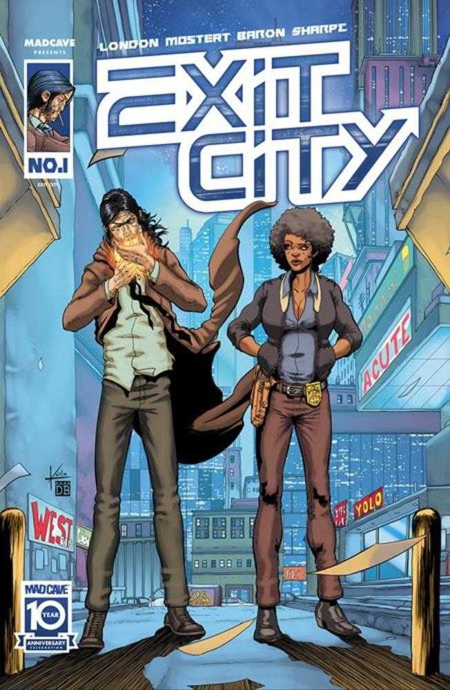 Stock Photo of Exit City #1 (Of 4) CVR A Karl Mostert Mad Cave Studios Comics sold by Stronghold Collectibles of Acadiana Lafayette, LA