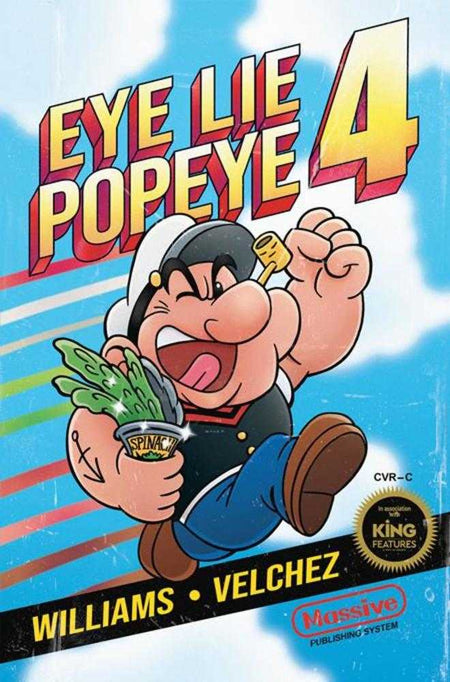 Stock Photo of Eye Lie Popeye #4 CVR C Richardson Video Game Homage Variant Massive Publishing Comics sold by Stronghold Collectibles of Acadiana Lafayette, LA