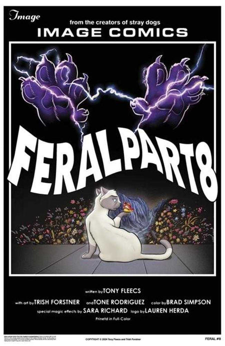 Stock Photo of Feral #8 CVR B Tony Fleecs & Trish Forstner Homage Variant Image Comics Comics sold by Stronghold Collectibles of Acadiana Lafayette, LA