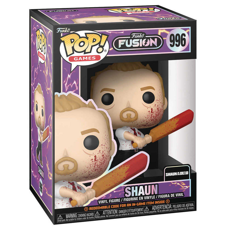 Stock Photo of Pop Games Funko Fusion S2 Shaun Vinyl Figure FUNKO Toys and Models sold by Stronghold Collectibles of Acadiana Lafayette, LA
