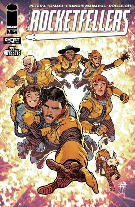Stock Photo of Rocketfellers #1 CVR A Francis Manapul Image Comics Comics sold by Stronghold Collectibles of Acadiana Lafayette, LA