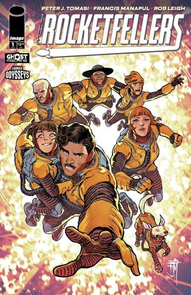 Stock Photo of Rocketfellers #1 CVR A Francis Manapul Image Comics Comics sold by Stronghold Collectibles of Acadiana Lafayette, LA