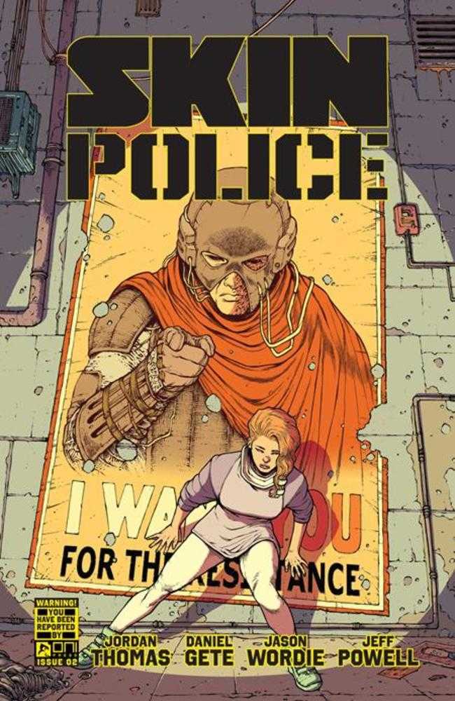 Stock Photo of Skin Police #2 (Of 4) CVR A Daniel Gete & Jason Wordie (Mature) Oni Press Comics sold by Stronghold Collectibles of Acadiana Lafayette, LA