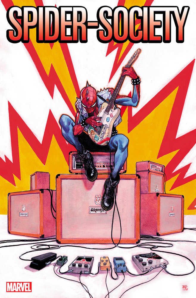 Stock Photo of Spider-Society #4 Dike Ruan Spider-Punk Variant Marvel Comics Comics sold by Stronghold Collectibles of Acadiana Lafayette, LA