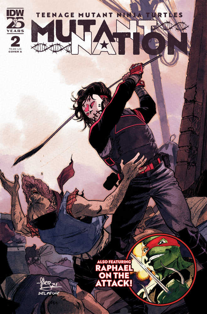 Stock Photo of Teenage Mutant Ninja Turtles: Mutant Nation #2 CVR A Fernandez IDW Publishing Comics sold by Stronghold Collectibles of Acadiana Lafayette, LA