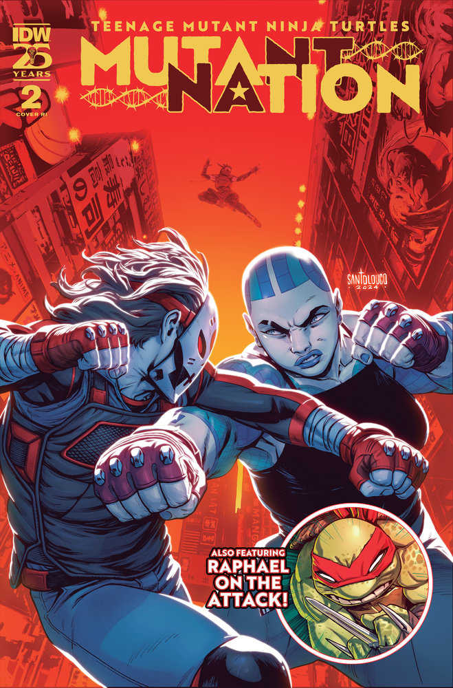 Stock Photo of Teenage Mutant Ninja Turtles: Mutant Nation #2 Variant RI 1:10 Santolouco IDW Publishing Comics sold by Stronghold Collectibles of Acadiana Lafayette, LA