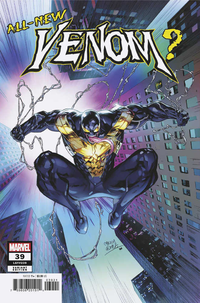 Stock Photo of Venom #39 Carlos Gomez Foreshadow Variant [VW] Marvel Comics Comics sold by Stronghold Collectibles of Acadiana Lafayette, LA