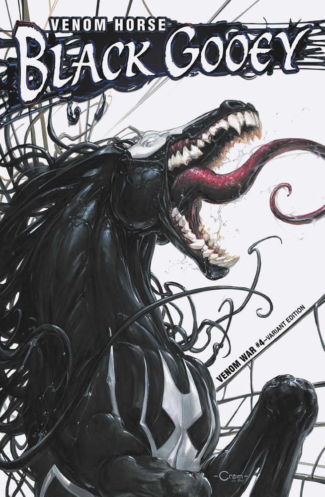 Stock Photo of Venom War #4 Clayton Crain Venom Horse Variant [VW] Marvel Comics Comics sold by Stronghold Collectibles of Acadiana Lafayette, LA