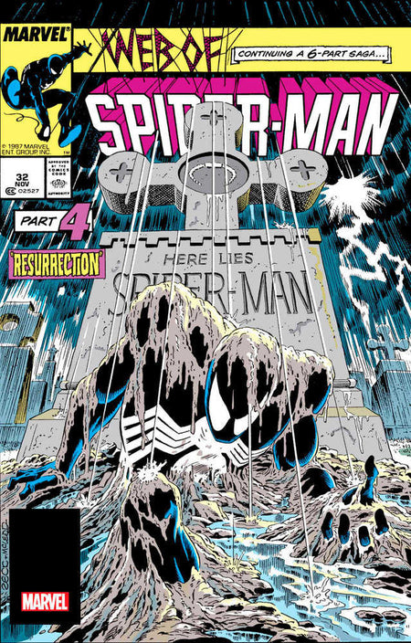 Stock Photo of Web of Spider-Man #32 Facsimile Edition Marvel Comics Comics sold by Stronghold Collectibles of Acadiana Lafayette, LA