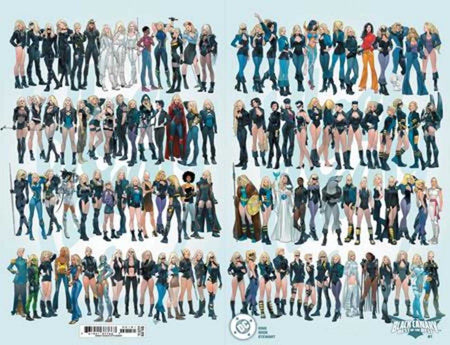 Stock Photo of Black Canary Best of the Best #1 (Of 6) CVR C Otto Schmidt Wraparound Card Stock Variant DC Comics Comics sold by Stronghold Collectibles of Acadiana Lafayette, LA