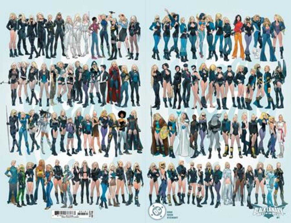 Stock Photo of Black Canary Best of the Best #1 (Of 6) CVR C Otto Schmidt Wraparound Card Stock Variant DC Comics Comics sold by Stronghold Collectibles of Acadiana Lafayette, LA