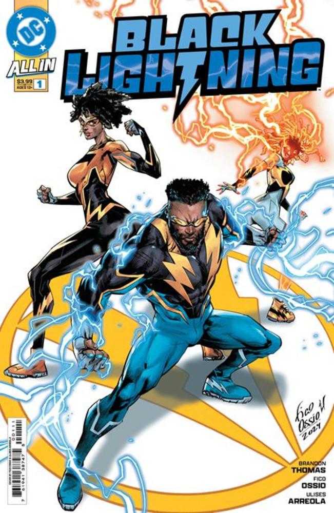 Stock Photo of Black Lightning #1 CVR A Fico Ossio DC Comics Comics sold by Stronghold Collectibles of Acadiana Lafayette, LA