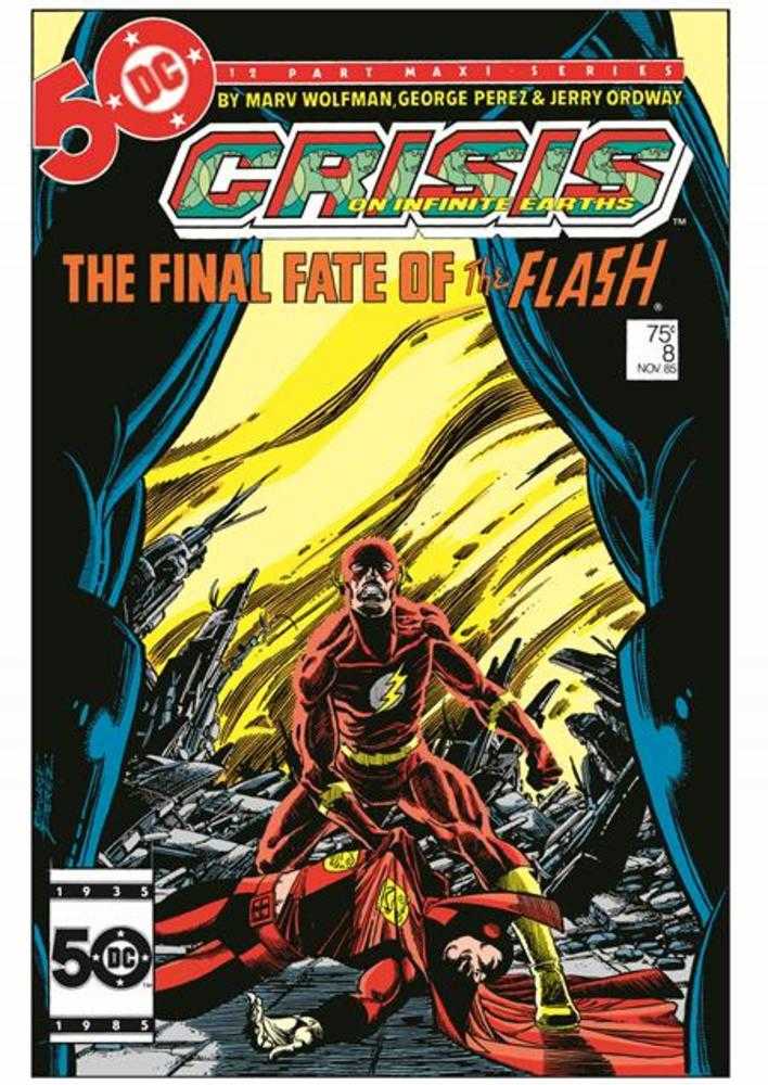 Crisis On Infinite Earths #8 Facsimile Edition Cover A George Perez PRESALE Orders due 10/28