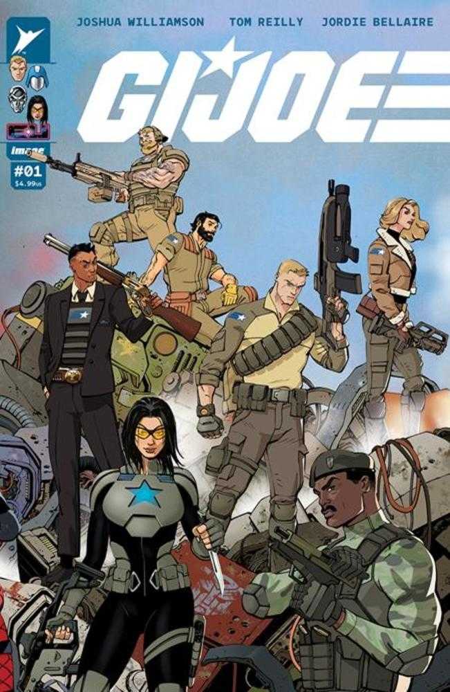 Stock Photo of G.I. Joe #1 CVR P Tom Reilly Wraparound Foil Variant Image Comics Comics sold by Stronghold Collectibles of Acadiana Lafayette, LA