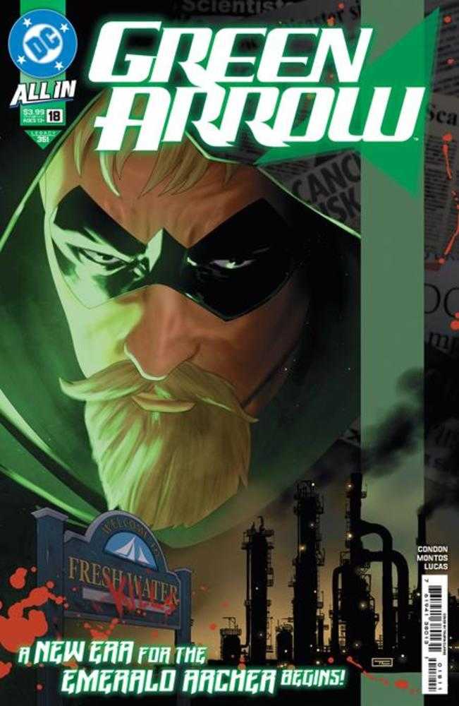 Stock Photo of Green Arrow #18 CVR A Taurin Clarke DC Comics Comics sold by Stronghold Collectibles of Acadiana Lafayette, LA