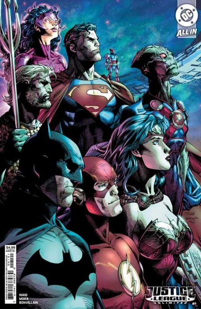 Stock Photo of Justice League Unlimited #1 CVR B Jim Lee Card Stock Variant DC Comics Comics sold by Stronghold Collectibles of Acadiana Lafayette, LA