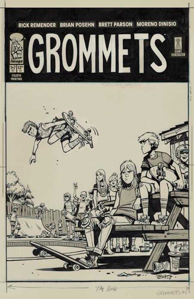 Stock Photo of Grommets #1 4th Print Image Comics Comics sold by Stronghold Collectibles of Acadiana Lafayette, LA