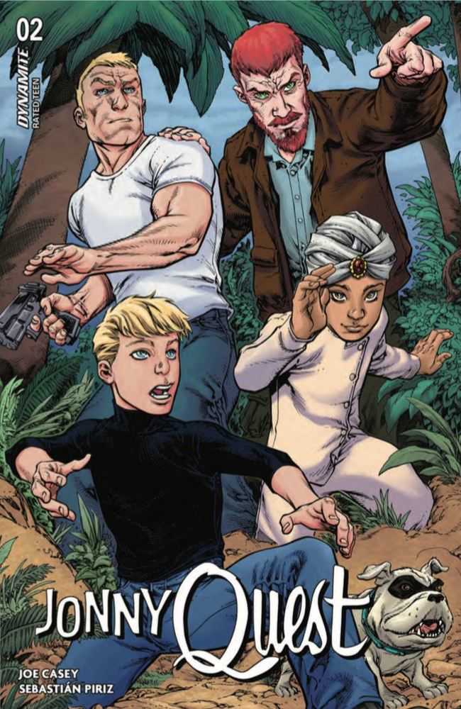 Stock Photo of Jonny Quest #2 CVR R 1:5 FOC Variant Edition Raney Original Dynamite Entertainment Comics sold by Stronghold Collectibles of Acadiana Lafayette, LA