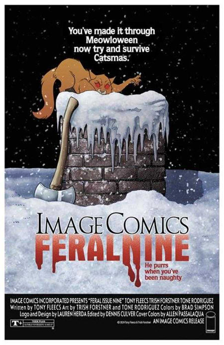 Stock Photo of Feral #9 CVR B Tony Fleecs & Trish Forstner Homage Variant Image Comics Comics sold by Stronghold Collectibles of Acadiana Lafayette, LA