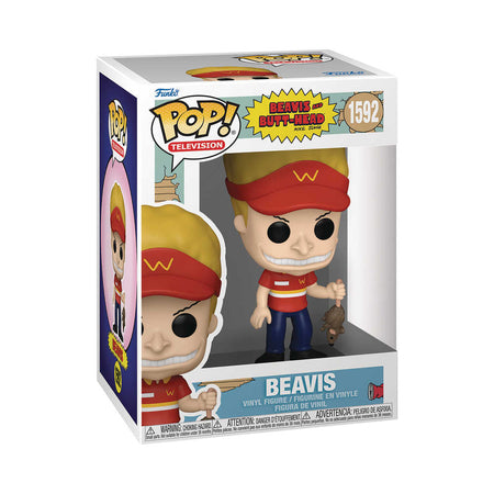 Stock Photo of Pop TV Beavis & Butt Head S2 Beavis Vinyl Figure FUNKO Toys and Models sold by Stronghold Collectibles of Acadiana Lafayette, LA