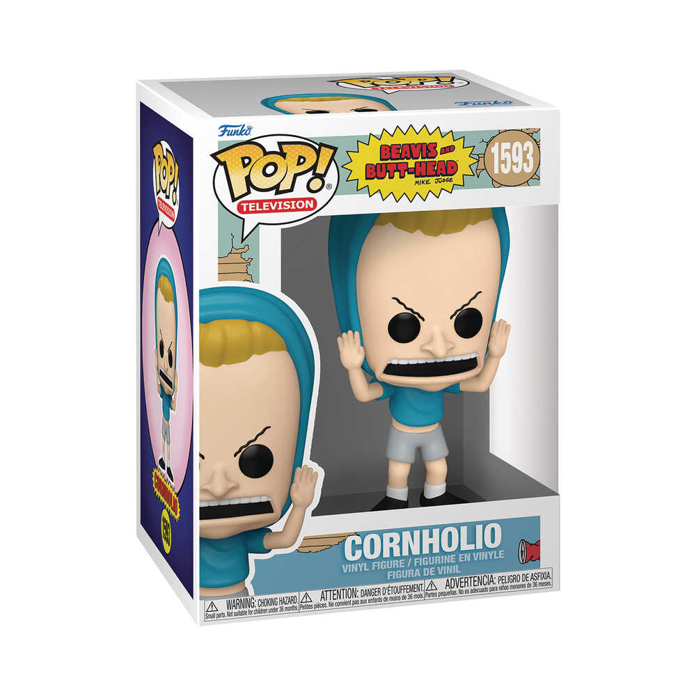 Stock Photo of Pop TV Beavis & Butt Head S2 Cornholio Vinyl Figure FUNKO Toys and Models sold by Stronghold Collectibles of Acadiana Lafayette, LA