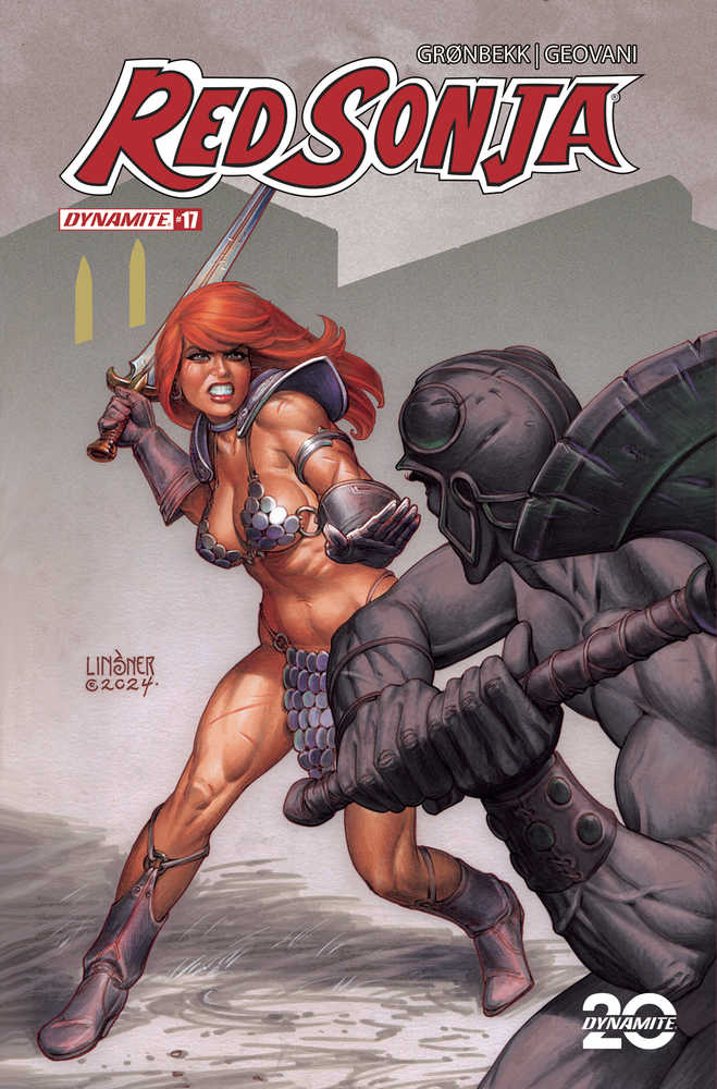 Stock Photo of Red Sonja 2023 #17 CVR C Linsner Dynamite Entertainment Comics sold by Stronghold Collectibles of Acadiana Lafayette, LA