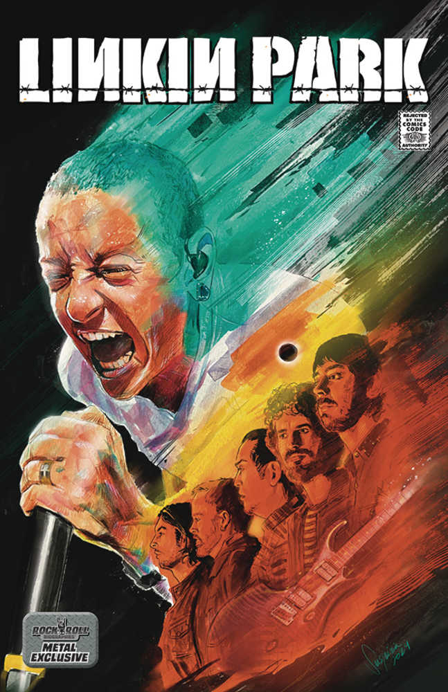 Stock Photo of Rock & Roll Biographies Linkin Park CVR B Free 1:10 Metal OTHER PUBLISHERS Comics sold by Stronghold Collectibles of Acadiana Lafayette, LA