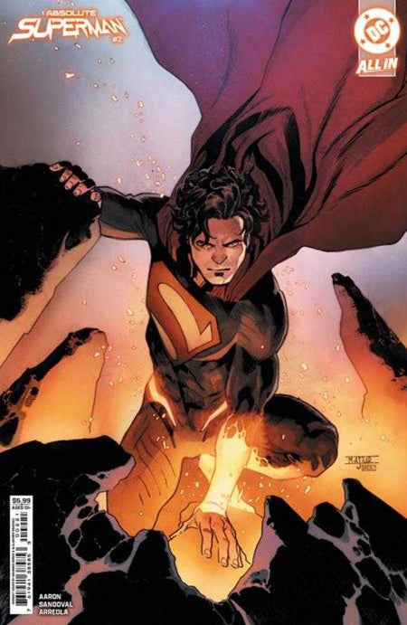 Stock Photo of Absolute Superman #2 CVR B Mahmud Asrar Card Stock Variant DC Comics Comics sold by Stronghold Collectibles of Acadiana Lafayette, LA