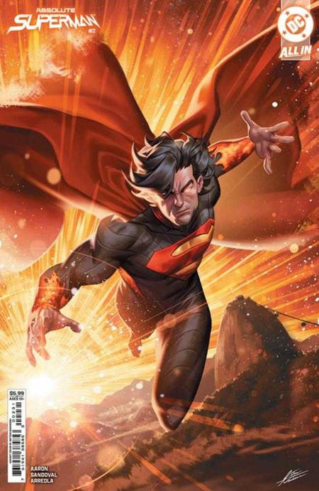 Stock Photo of Absolute Superman #2 CVR C Mateus Manhanini Card Stock Variant DC Comics Comics sold by Stronghold Collectibles of Acadiana Lafayette, LA