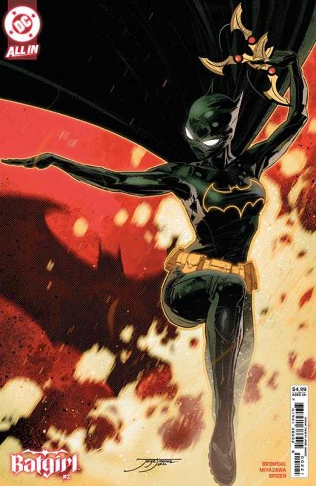 Stock Photo of Batgirl #2 CVR B Jorge Jimenez Card Stock Variant DC Comics Comics sold by Stronghold Collectibles of Acadiana Lafayette, LA