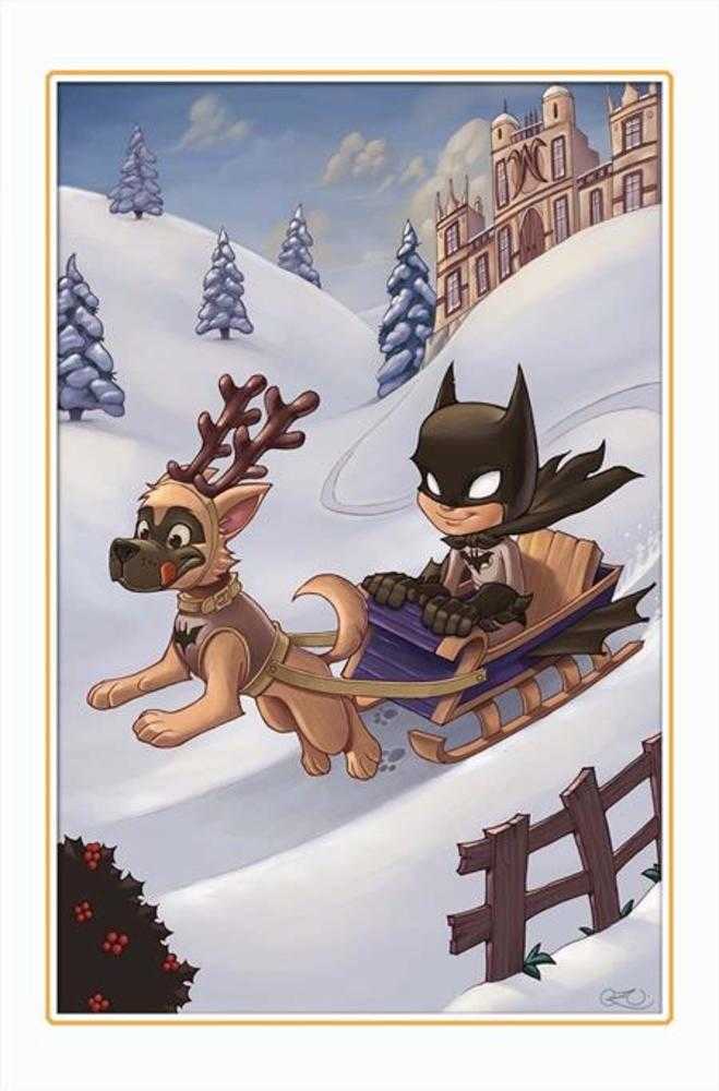 Batman #157 Cover D Chrissie Zullo DC Winter Wonderland Card Stock Variant