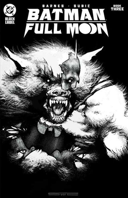 Stock Photo of Batman Full Moon #3 (Of 4) CVR A Stevan Subic Glow-In-The-Dark (Mature) DC Comics Comics sold by Stronghold Collectibles of Acadiana Lafayette, LA