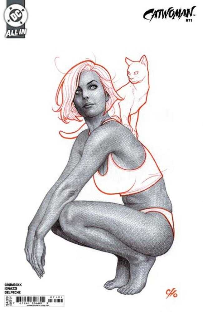 Stock Photo of Catwoman #71 CVR B Frank Cho Card Stock Variant DC Comics Comics sold by Stronghold Collectibles of Acadiana Lafayette, LA