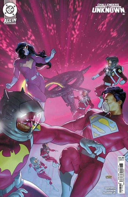 Stock Photo of Challengers of the Unknown #1 (Of 6) CVR B Taurin Clarke Card Stock Variant DC Comics Comics sold by Stronghold Collectibles of Acadiana Lafayette, LA