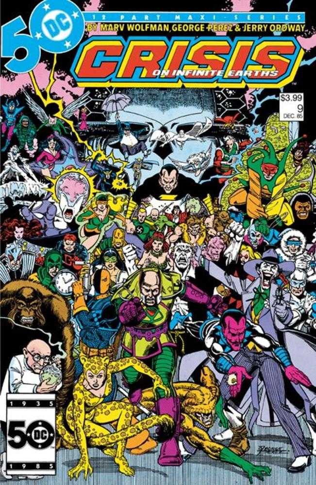 Stock Photo of Crisis On Infinite Earths #9 Facsimile Edition CVR A George Perez DC Comics Comics sold by Stronghold Collectibles of Acadiana Lafayette, LA