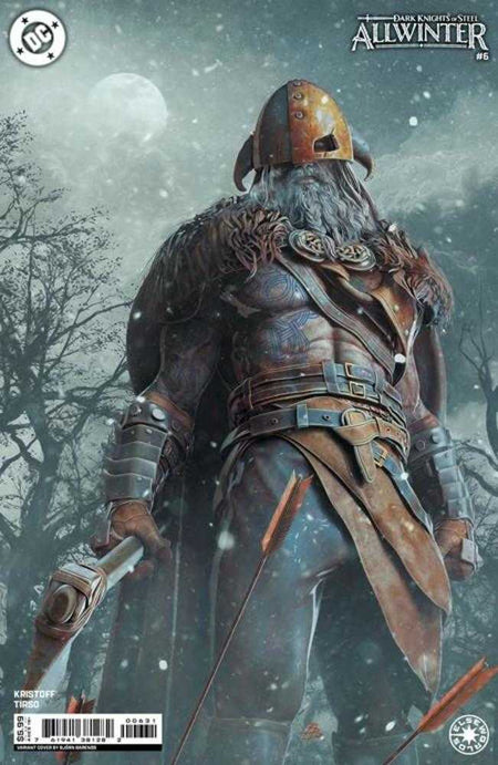 Stock Photo of Dark Knights of Steel Allwinter #6 (Of 6) CVR B Bjorn Barends Card Stock Variant DC Comics Comics sold by Stronghold Collectibles of Acadiana Lafayette, LA