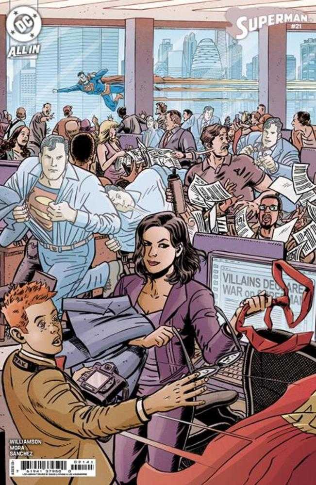 Stock Photo of Superman #21 CVR F 1:25 David Lapham Card Stock Variant DC Comics Comics sold by Stronghold Collectibles of Acadiana Lafayette, LA