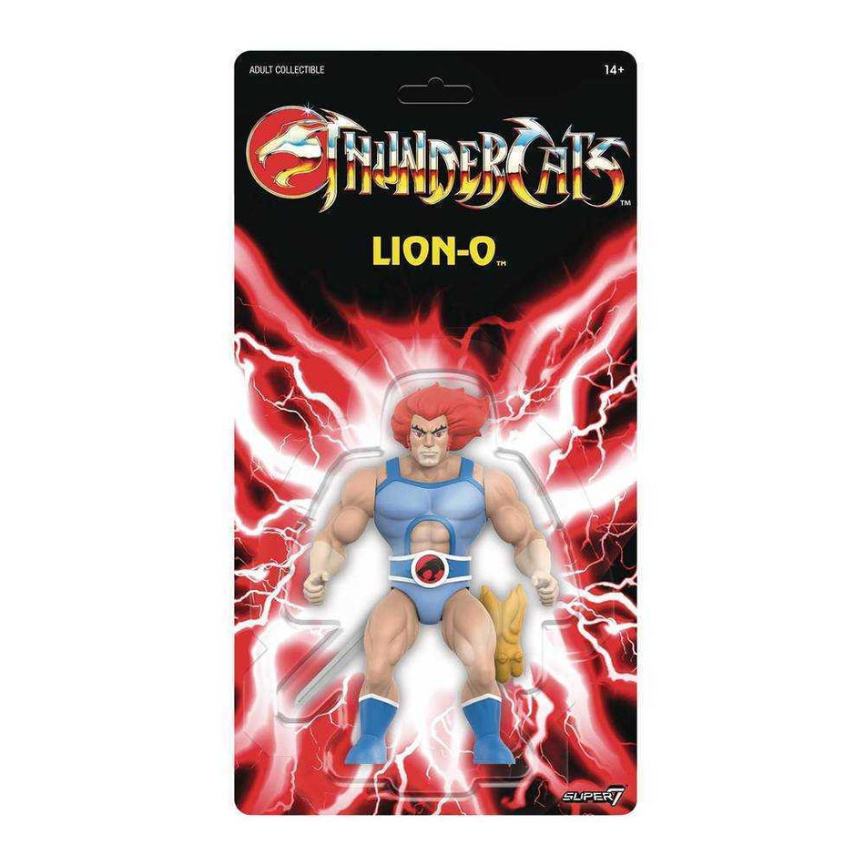 Stock Photo of Thundercats Vintage Figures WV1 Lion-O Action Figure Super7 Toys and Models sold by Stronghold Collectibles of Acadiana Lafayette, LA