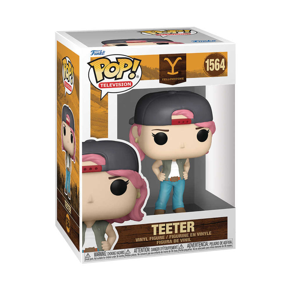 Stock Photo of Pop TV Yellowstone S2 Teeter Vinyl Figure FUNKO Toys and Models sold by Stronghold Collectibles of Acadiana Lafayette, LA