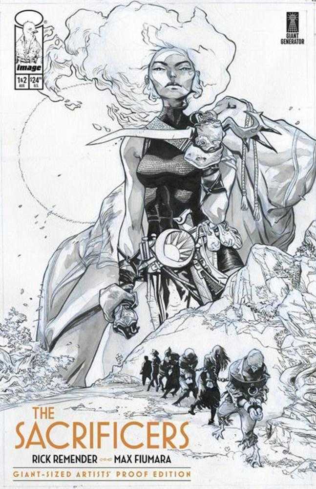 Stock Photo of Sacrificers Giant Sized Artists Proof Edition Image Comics Comics sold by Stronghold Collectibles of Acadiana Lafayette, LA