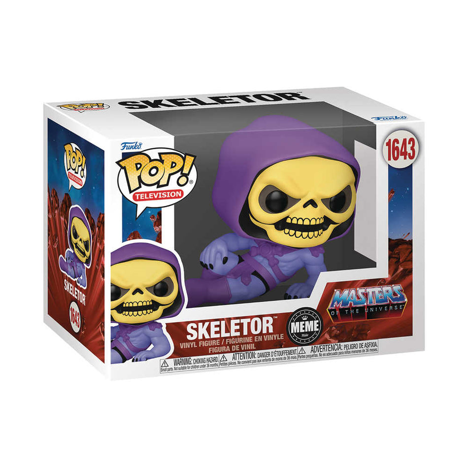 Stock Photo of Pop TV Meme S1 Skeletor Vinyl Figure FUNKO Toys and Models sold by Stronghold Collectibles of Acadiana Lafayette, LA