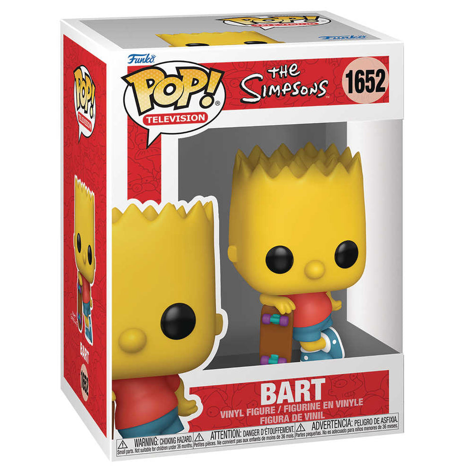 Stock Photo of Pop TV Simpsons S10 Bart Vinyl Figure FUNKO Toys and Models sold by Stronghold Collectibles of Acadiana Lafayette, LA