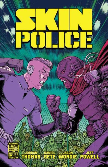 Stock Photo of Skin Police #4 (Of 4) CVR A Daniel Gete & Jason Wordie Oni Press Comics sold by Stronghold Collectibles of Acadiana Lafayette, LA