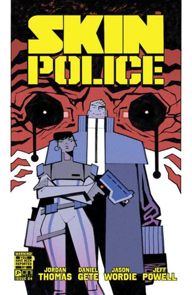 Stock Photo of Skin Police #4 (Of 4) CVR B Joe Palmer Variant Oni Press Comics sold by Stronghold Collectibles of Acadiana Lafayette, LA