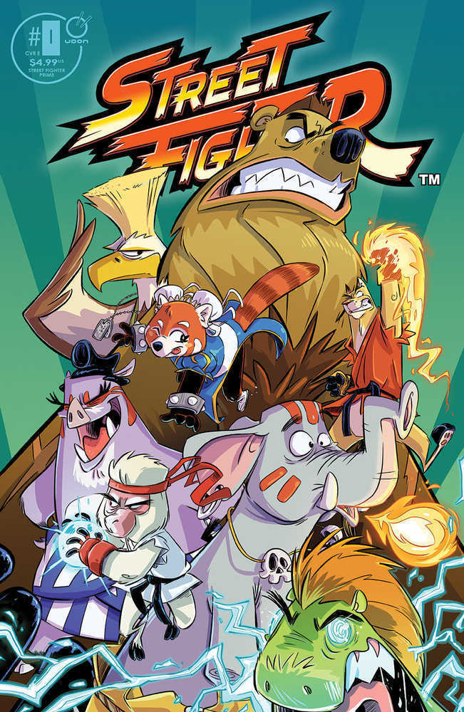 Stock Photo of Street Fighter Prime #0 CVR E 1:5 Variant Edition Gordine Udon Entertainment Comics sold by Stronghold Collectibles of Acadiana Lafayette, LA