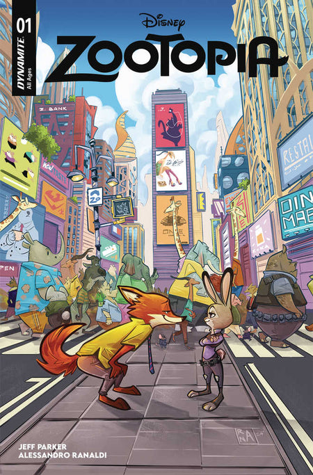 Stock Photo of Zootopia #1 CVR B Ranaldi Dynamite Entertainment Comics sold by Stronghold Collectibles of Acadiana Lafayette, LA