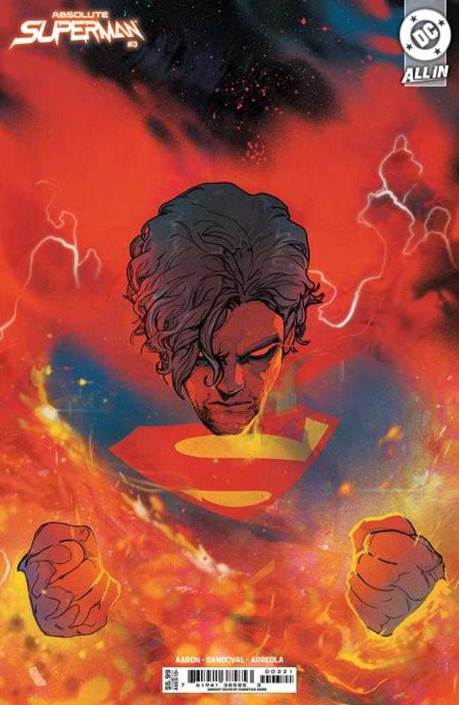 Stock Photo of Absolute Superman #3 CVR C Christian Ward Card Stock Variant DC Comics Comics sold by Stronghold Collectibles of Acadiana Lafayette, LA