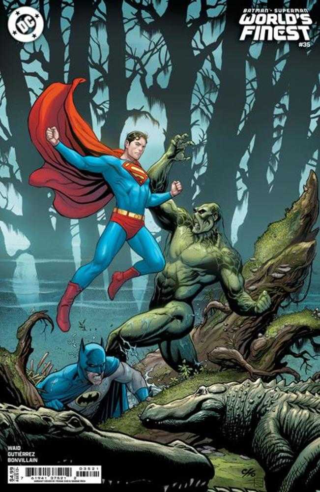 Stock Photo of Batman Superman Worlds Finest #35 CVR B Frank Cho Card Stock Variant DC Comics Comics sold by Stronghold Collectibles of Acadiana Lafayette, LA