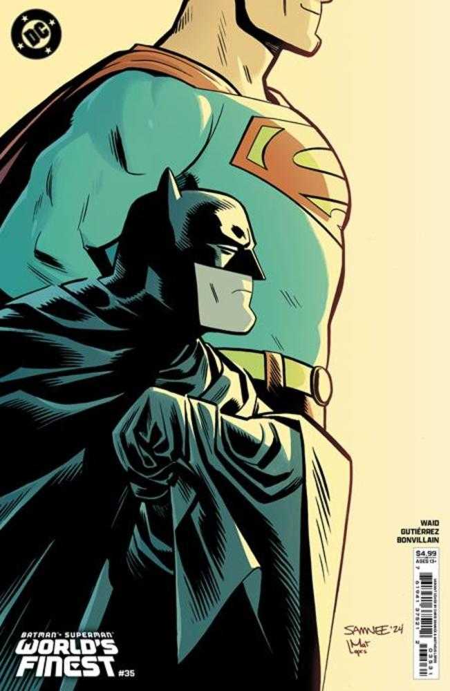 Stock Photo of Batman Superman Worlds Finest #35 CVR C Chris Samnee Card Stock Variant DC Comics Comics sold by Stronghold Collectibles of Acadiana Lafayette, LA
