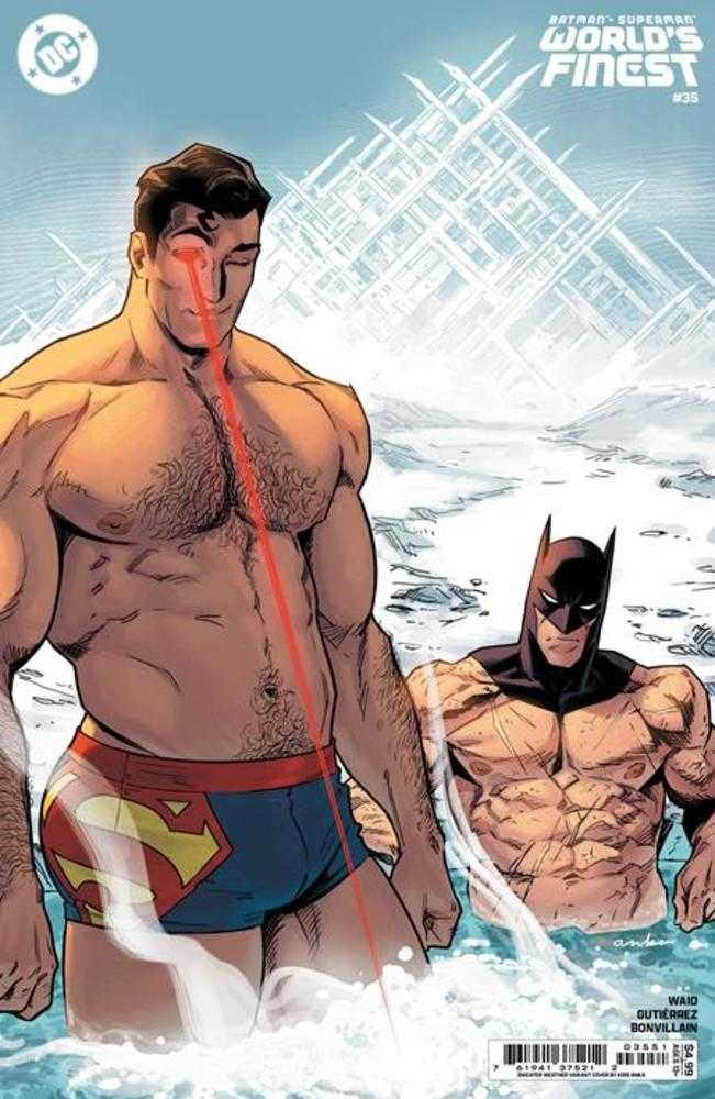Stock Photo of Batman Superman Worlds Finest #35 CVR D Kris Anka Sweater Weather Card Stock Variant DC Comics Comics sold by Stronghold Collectibles of Acadiana Lafayette, LA
